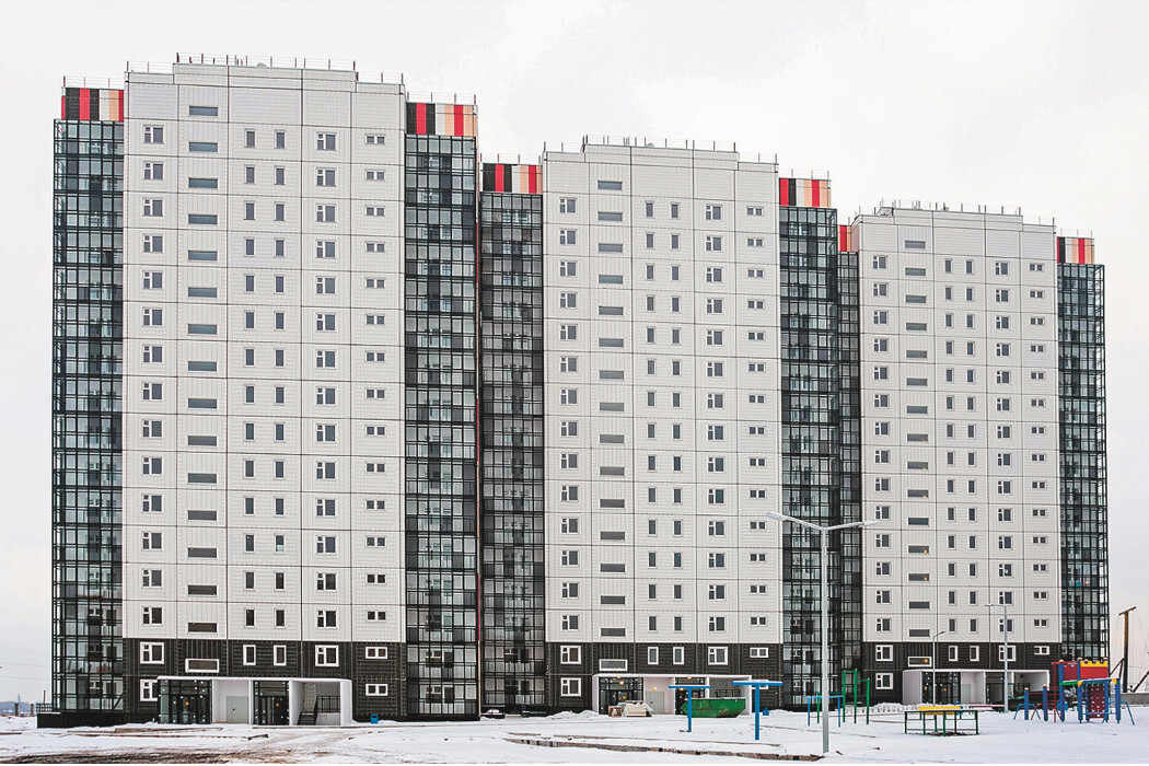 Объемы строительства жилья в Красноярске