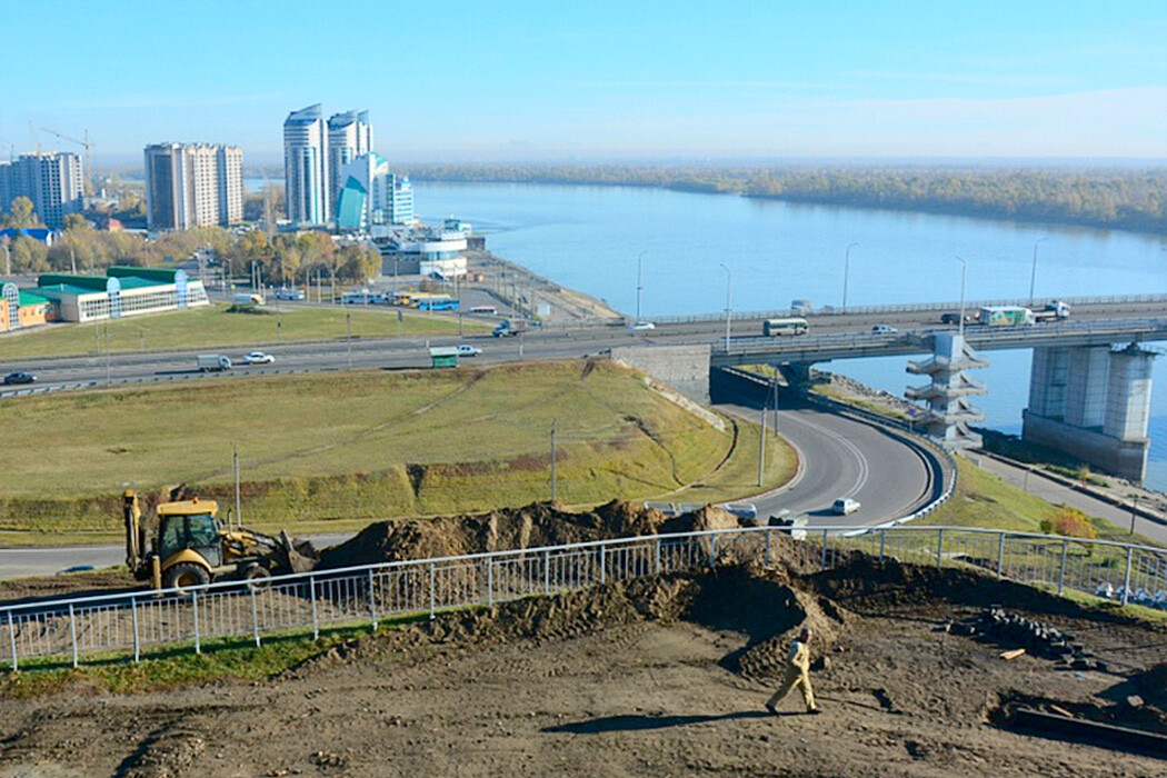 благоустройство Нагорного парка в 2018 году