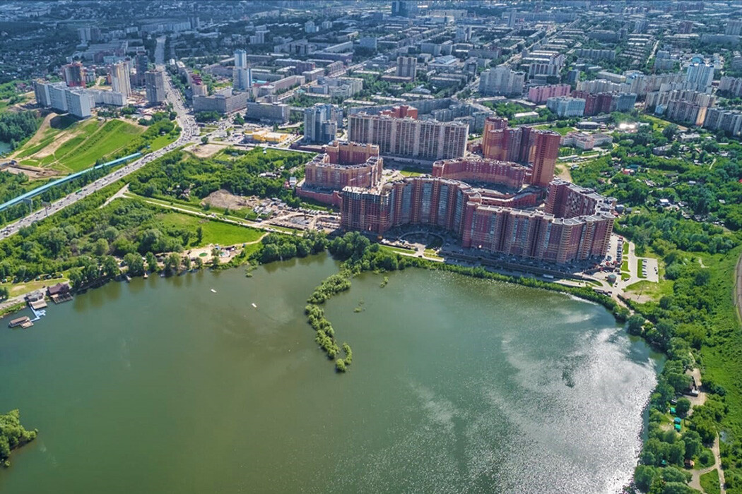 панорама Новосибирска