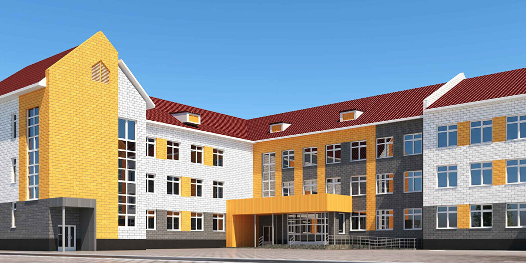новые школы в Индустриальном районе Барнаула