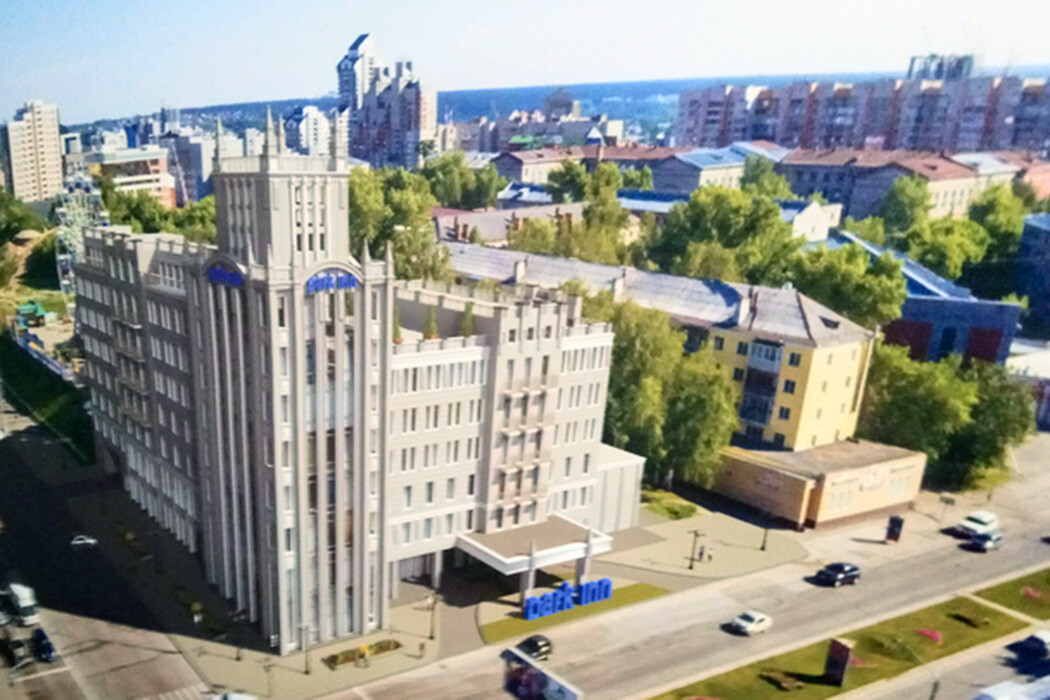 строительство гостиницы Рэдиссон в Барнауле