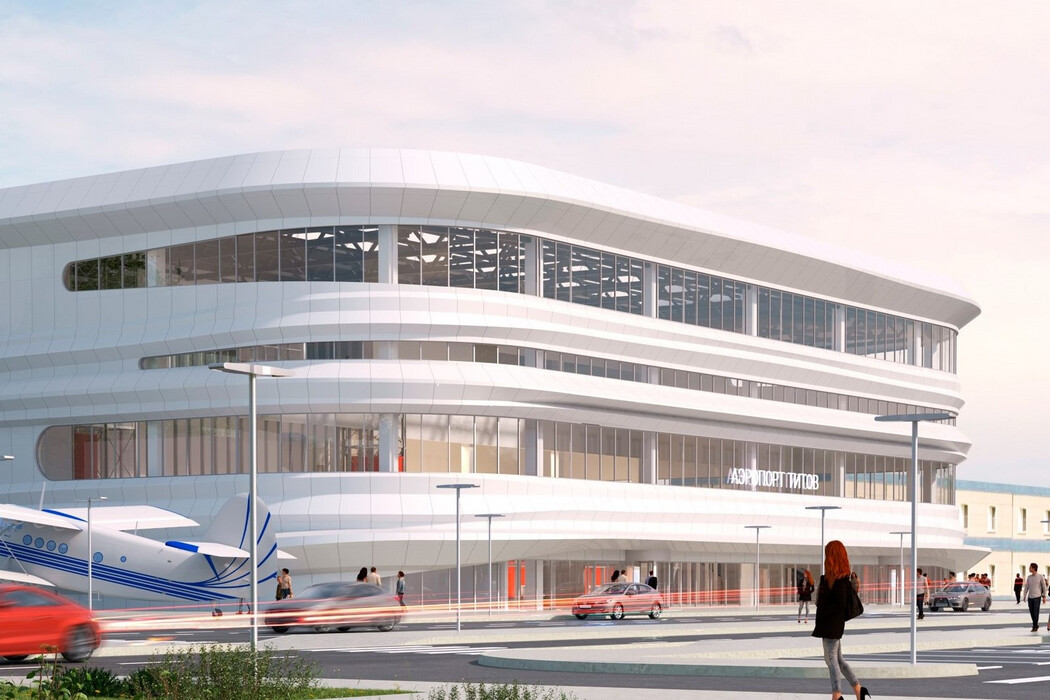Новый терминал аэропорта в Барнауле